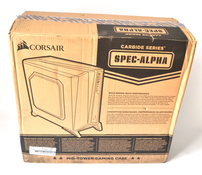 corsair spec alpha 01 box