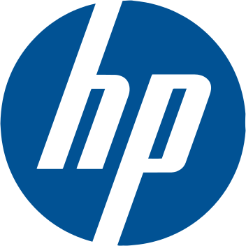 hp logo blue