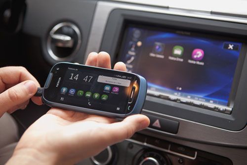 Nokia Car Mode v kombinácii s Alpine ICS-X8