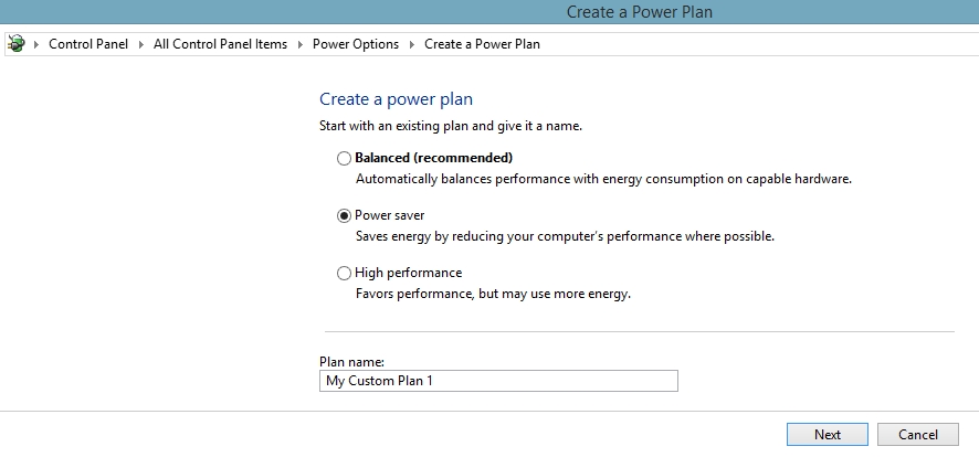 windows power manager