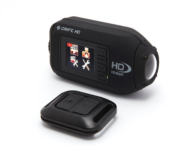 DRIFT HD je malá, ľahká a šikovná kamera