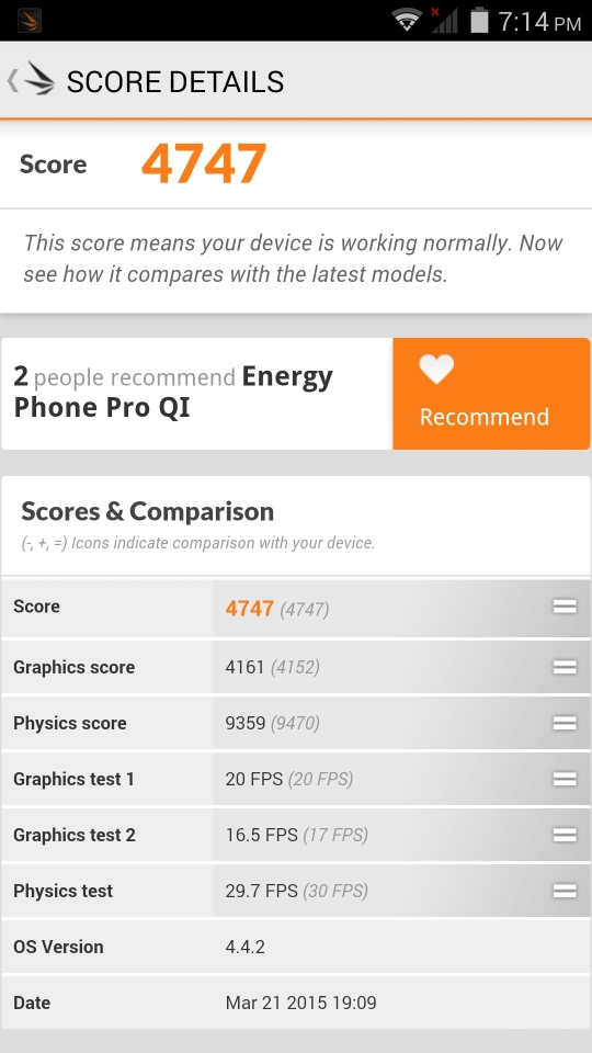 energy sistem phone pro qi screen 3DM1