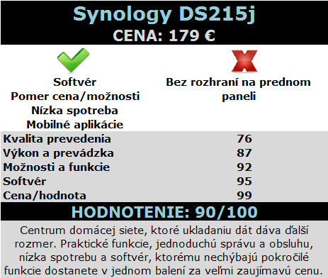 synology-ds215j-test-hodnotenie-tabulka
