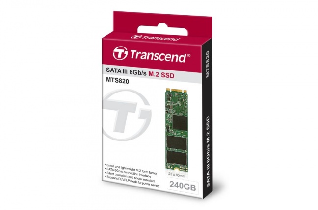 Transcend uvádza nové M.2 SSD MTS820 s nízkou cenou
