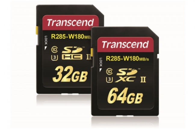 Nové SD karty od Transcend s čítaním až 285 MBps