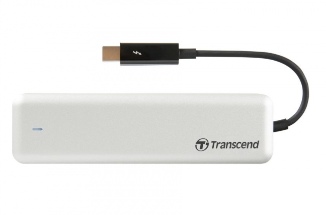 Transcend JetDrive 825 je prenosné SSD pre Mac