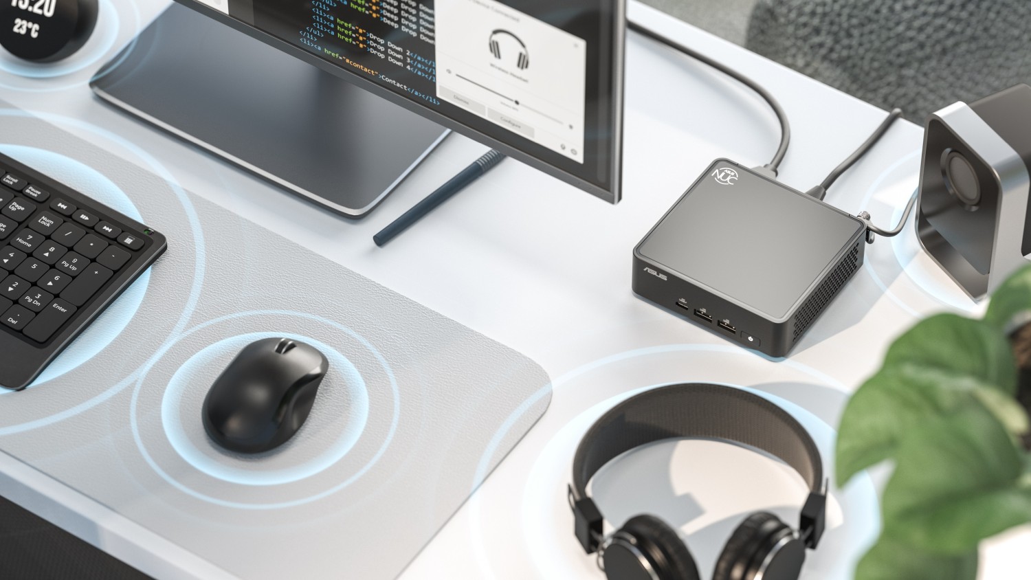 ASUS predstavil mini PC radu NUC 15 Pro pre AI a vizualizáciu dát